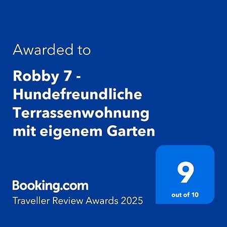 Robby 7 - Hundefreundliche Terrassenwohnung Mit Eigenem Garten Wangerooge Exteriér fotografie